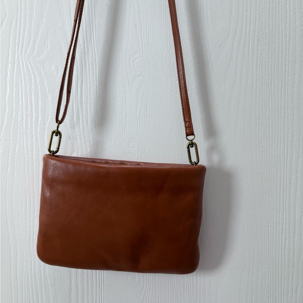 Madewell Brown Leather Crossbody Bag